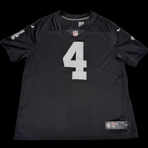 NFL Raiders Carr Jersey *Stained* Please See Photos